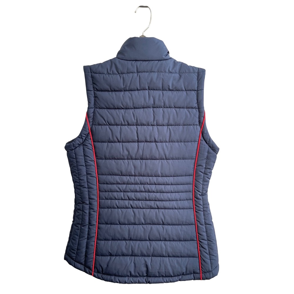 NFL Women's Navy Vest with Red Trim and Team Logo - Picture 3 of 7